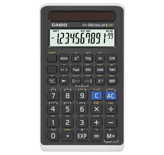 Casio FX-260 School Scientific Calculator for Va State Testing